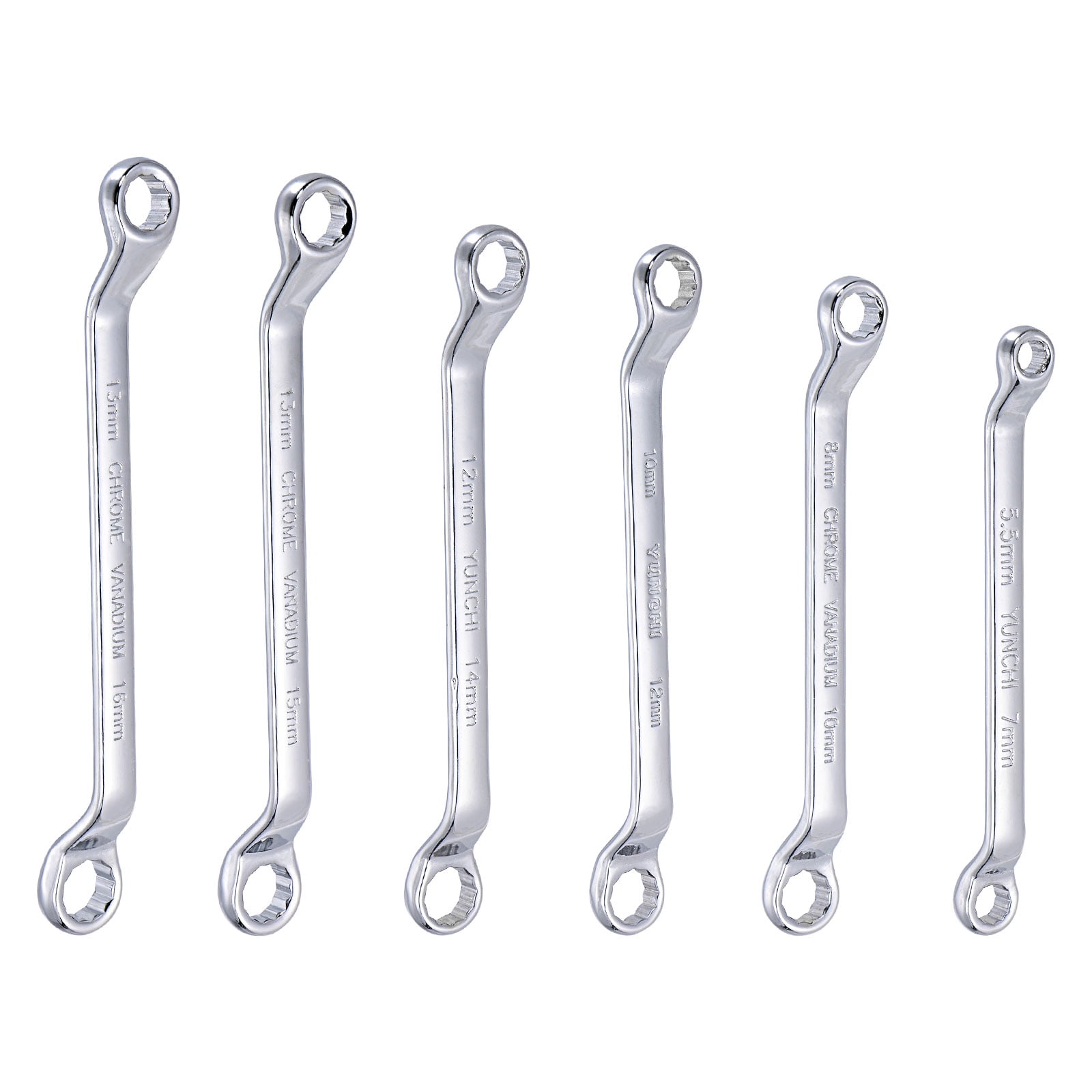 Astro Pneumatic Metric Split Box Ratcheting Wrench Set - 7-Pc