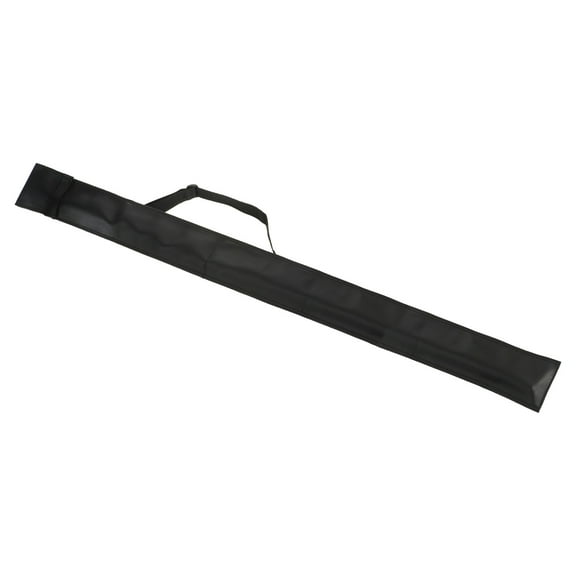 Uxcell 45 Inch Pool Cue Bag 3/4 Billiard Stick Storage Pool Cue Carrying Bag Black