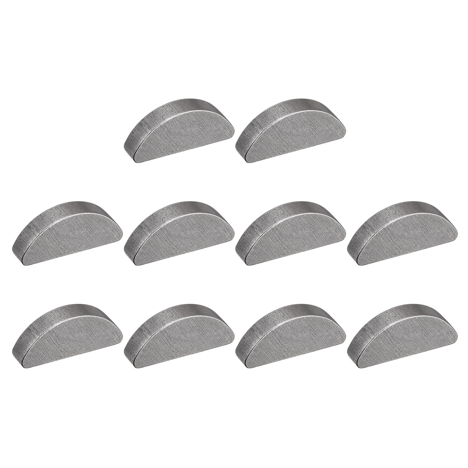 Uxcell 45 Steel 16mm Diameter x 6.5mm Height x 3mm Width Woodruff Keys 10 Pack