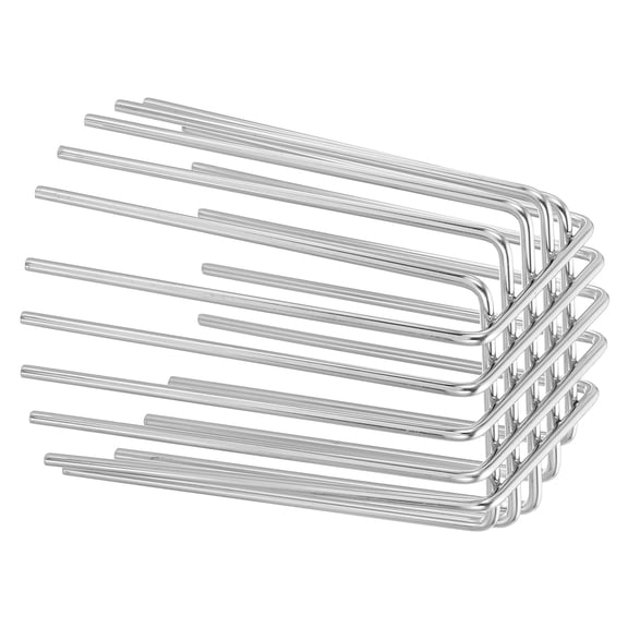 Uxcell 45 mm (2.8") OD Gutter Guard Filter, 304 Stainless Steel Mesh Screen Roof Vent Cover Adjustable Gutter Downspout Protectors for Preventing Blockage Leaves Debris Drain, Silver