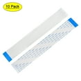 thumbnail image 1 of Uxcell 45P 0.5mm Pitch 150mm FPC FFC Flexible Ribbon Cable 10 Pack (B Type), 1 of 6