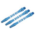 thumbnail image 1 of Uxcell 45mm Dart Shafts, Medium 2BA Thread Aluminum Dart Stems - 3 Pack (Silver Tone, Blue), 1 of 5
