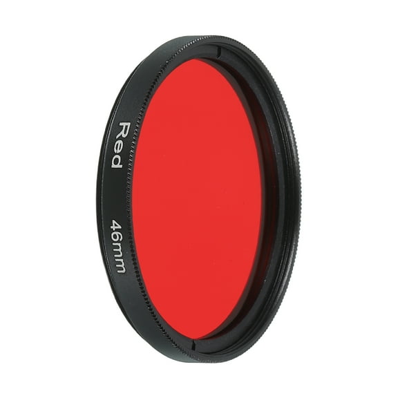 Uxcell 1.8" Lens Filter Full Red Camera Filter for Camera Photography Lens
