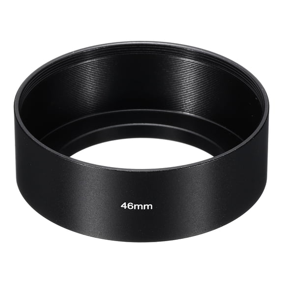 Uxcell 46mm Lens Hood, Standard Focus Frosted Surface Anti-reflective Inside Hood
