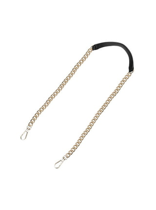 Flat Chain Strap, Brass Metal, Women