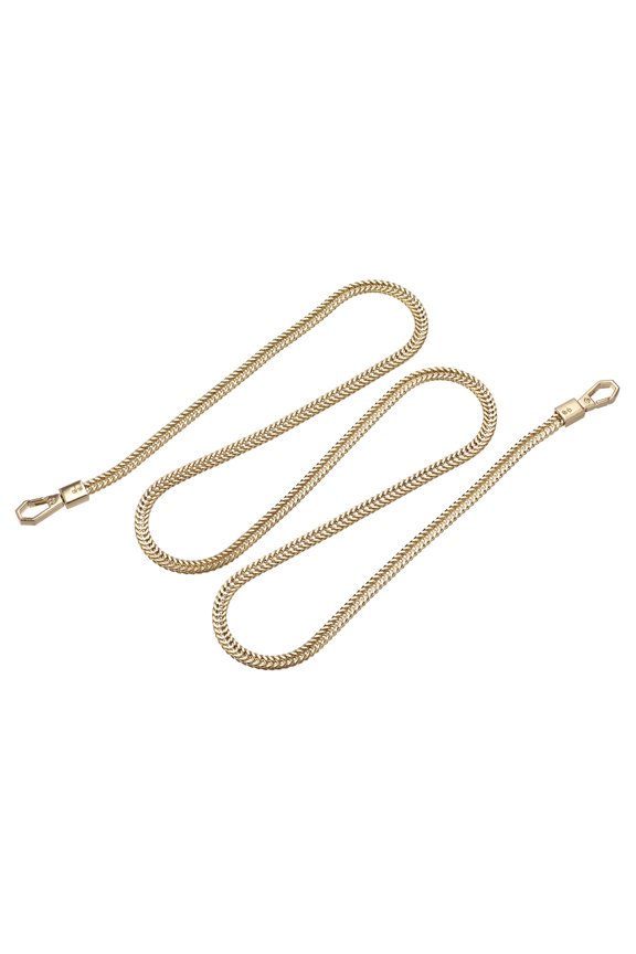 47" Purse Chain Strap Purse Handle Cross Body Shoulder Replacement Strap, Gold