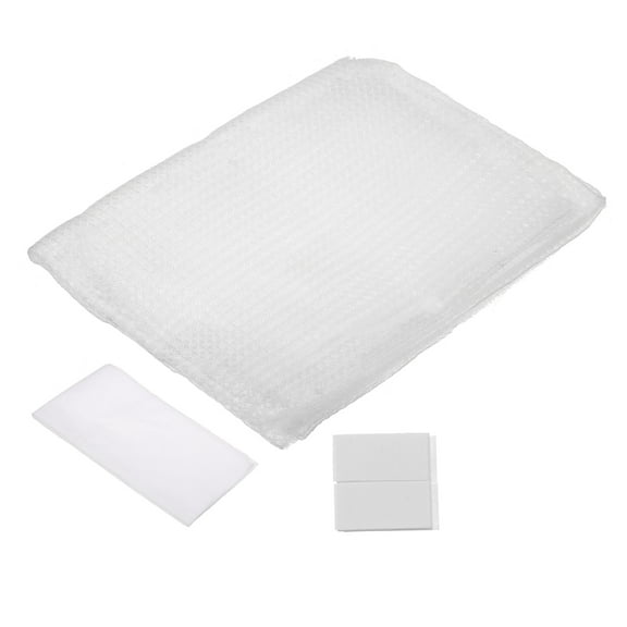 Uxcell 47" x 39" Plastic Air Conditioner Air Filter Dustproof Screen Replacement White