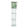 thumbnail image 1 of Uxcell 47"x10" Fishing Cage Basket Collapsible Fishing Bait Mesh Nylon Fish Keeping Net with Anchor Bolt, 1 of 6