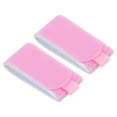 thumbnail image 1 of Uxcell 47cmx5.5cm Ski Strap Fasteners, 2 Pack Adjustable Carrier Strap Ski Wraps, Pink, 1 of 6