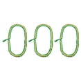 thumbnail image 1 of Uxcell 47 inch Graduation Leis 3 Pcs Graduation Ribbon Leis Graduation Money Leis Class Bright Color DIY Green and Gold, 1 of 5