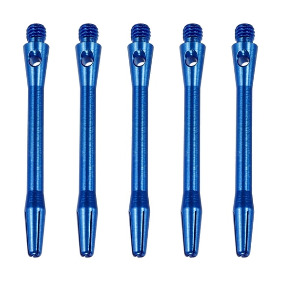 Uxcell  Aluminum Dart Shafts 15 Pack Medium 2BA Thread Dart Stems Sky Blue 48mm