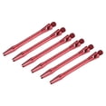 thumbnail image 1 of Uxcell 48mm Dart Shafts, Medium 2BA Thread Aluminum Dart Stems - 6 Pack (Red), 1 of 5
