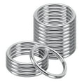 thumbnail image 1 of Uxcell 48mm Metal O Rings, 15 Pack 304 Stainless Steel Round Rings for Hardware Bags, 1 of 6