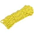 thumbnail image 1 of Uxcell 49.2Ft 4mm Nylon Reflective Tent Rope Guyline Camping Cord Yellow, 1 of 5