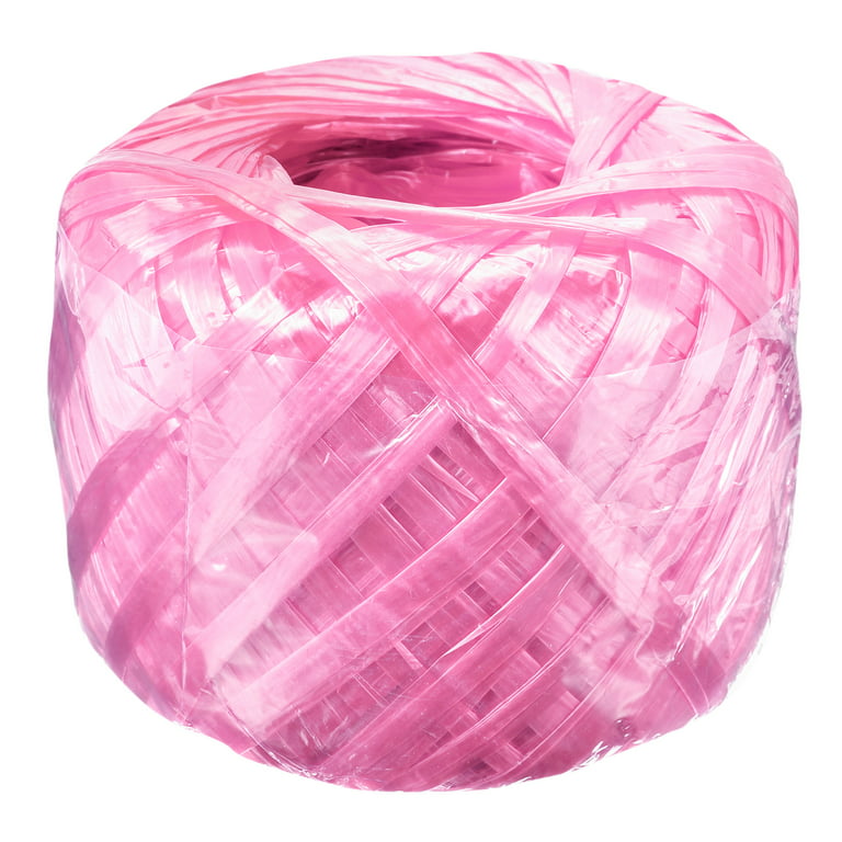 Uxcell 492ft Rope Twine Household Bundled Polyester Nylon Plastic Pink 