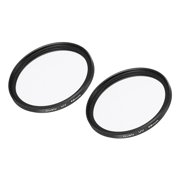 Uxcell 49mm Protective Lenses Filter Slim Frame Multi-Coated UV Lens Filters 2 Pack