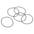 thumbnail image 1 of Uxcell 49x46x1.5mm Nitrile Rubber O Rings Metric Sealing Gasket, Black 5 Pack, 1 of 6