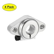 Uxcell 4PCS SHF12 Aluminum Linear Motion Rail Clamping Rod Rail Guide Support for 12mm Dia Shaft