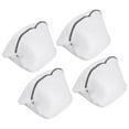 thumbnail image 1 of Uxcell 4Pack 16.5x9.4Inch Mesh Laundry Bags Shoe Washing Bag, White/Gray, 1 of 6
