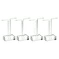 thumbnail image 1 of Uxcell 4Pack 3" Height Acrylic T Bar Earring Display Stand Jewelry Storage Rack, Clear, 1 of 6