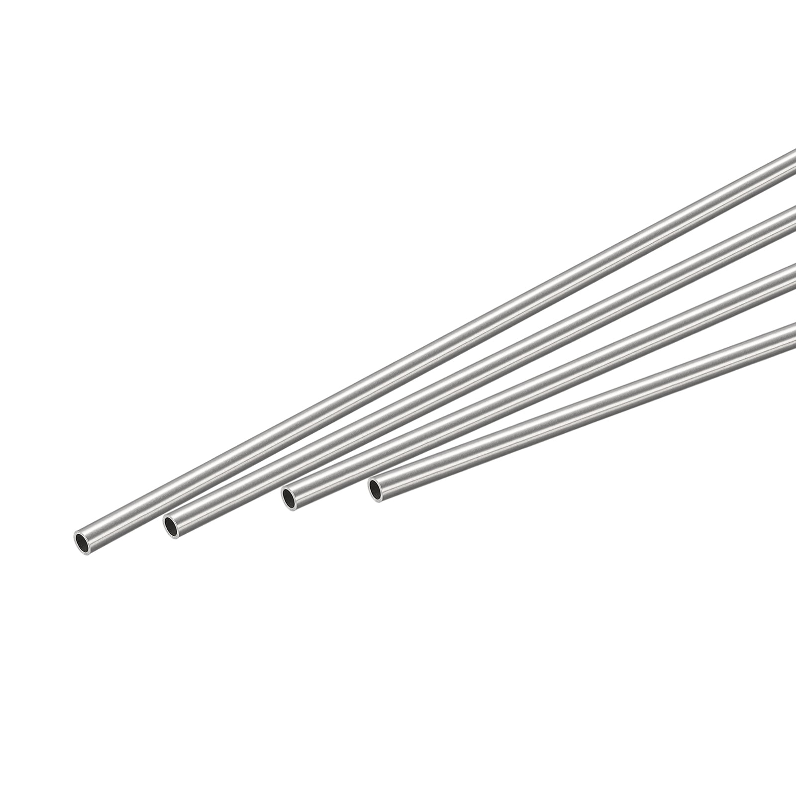 5x 304 Edelstahl Rohr – AD 3 Mm, Wand 0,5 Mm, Länge 250 Mm – Nahtlos Für Industrie & Maschinenbau