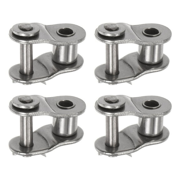 Uxcell 4Pack #40 Chain Offset Half Link Roller 1/2" Pitch Stainless Steel for 08A Chain