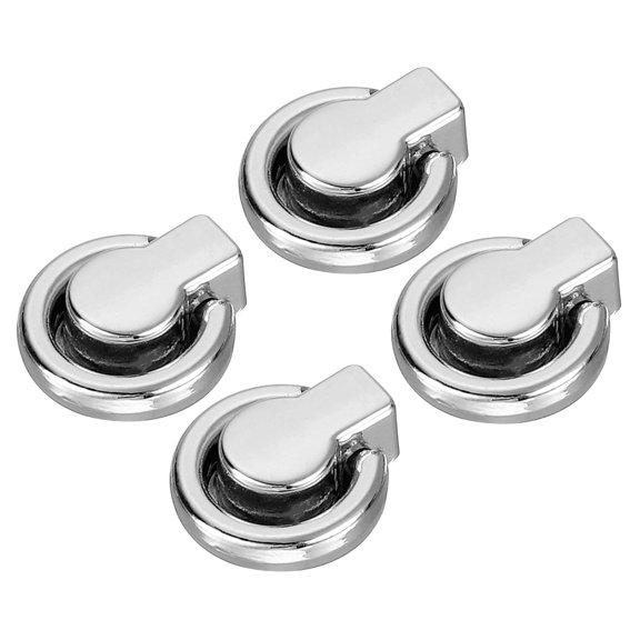 Uxcell 4Pack 7.7mm Ball Stud Rivet Screw Ball Post Head Buttons for DIY Leather, Silver