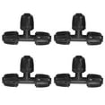 thumbnail image 1 of Uxcell 4Pack Drip Irrigation Fittings Barbed Tee Connector for 1/2 Inch Tubing(16mm OD), 1 of 6