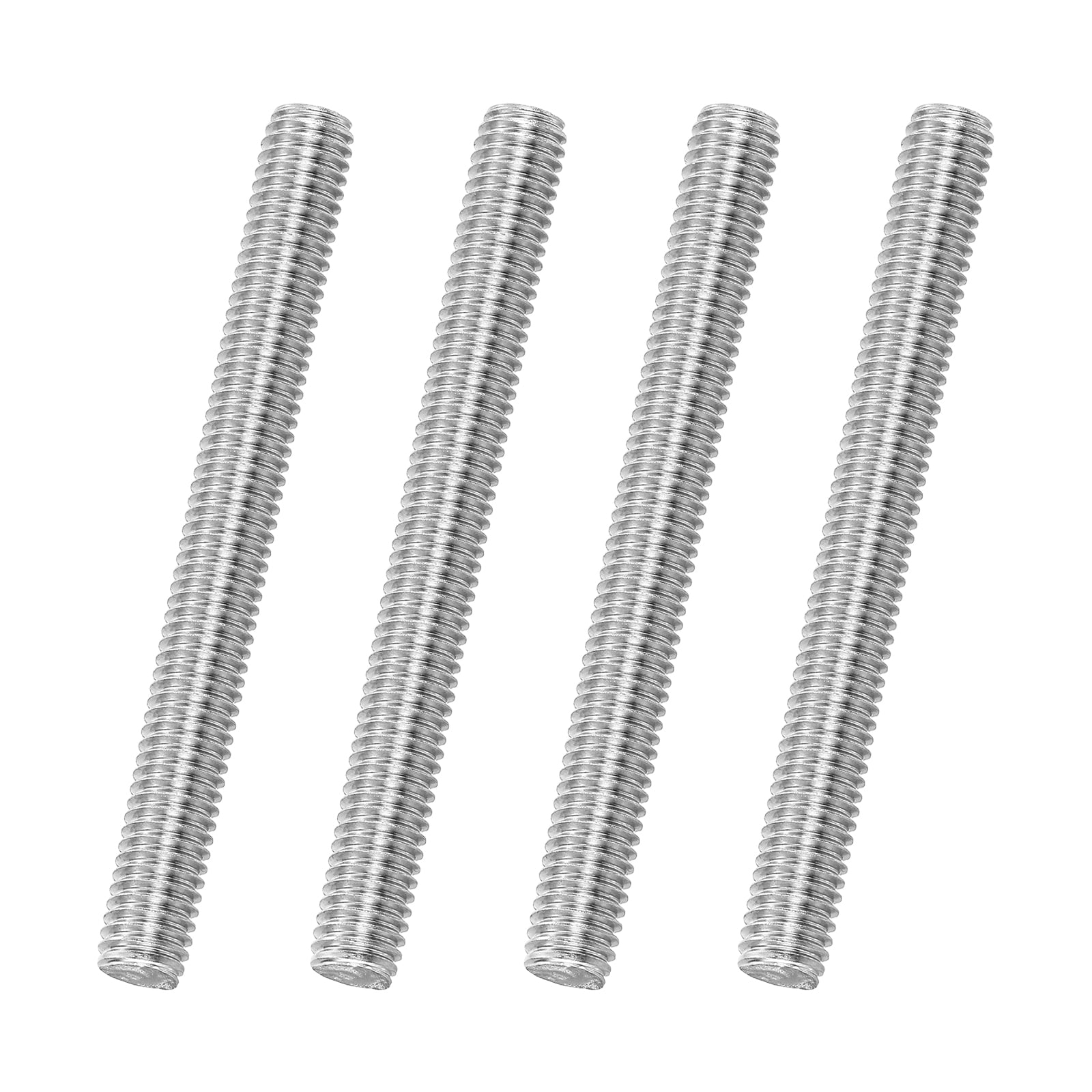 Uxcell 4Pack M8x75mm 316 Stainless Steel Fully All Threaded Rod Studs ...