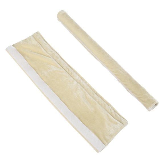 Uxcell 4Pack Refrigerator Door Handle Covers Kitchen Appliance Handle Decor Protector, Beige