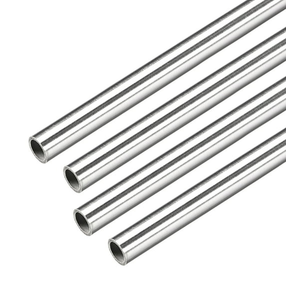 Uxcell 4Pcs 304 Stainless Steel Capillary Tube 2.2mm ID 3.2mm OD 30cm Long 0.5mm Wall 7.2mm ID 8mm OD