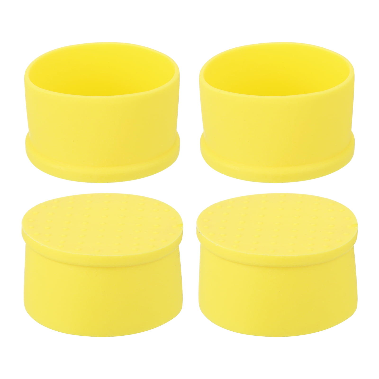 Uxcell 4Pcs Chair Leg Tips Caps, 1-1/8\" Inner Diameter PVC Non-Slip Feet End Caps Cover, Chair...