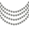 thumbnail image 1 of Uxcell 4Pcs Felt Ball Garland Gray Pom Pom Garland Handing Balls 8.2 Feet Long 24 Balls for Christmas, 1 of 6