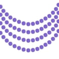 thumbnail image 1 of Uxcell 4Pcs Felt Ball Garland Purple Pom Pom Garland Handing Balls 7.55 Feet Long 20 Balls for Christmas, 1 of 6