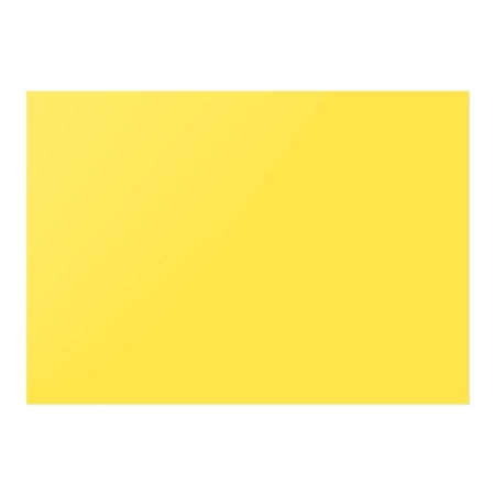 Uxcell 4Pcs Gel Light Filter Transparent Color Correction Plastic Sheets Yellow