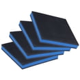 thumbnail image 1 of Uxcell 4Pcs Rubber Anti Vibration Pads, 6 x 6 x 7/8 inch Heavy EVA Center Isolation Mats, 1 of 6