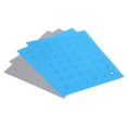 thumbnail image 1 of Uxcell 4Pcs Silicone Trivet Mat Hot Pad Non-slip Heat Insulation Pot Holder Kitchen Table Placemat Coaster Table Mats, 1 of 5