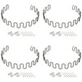 thumbnail image 1 of Uxcell 4Sets Upholstery Spring Replacement Kits, 27.56" Sagging Cushions Repair Kit with Clips Nails for Furniture, 1 of 7