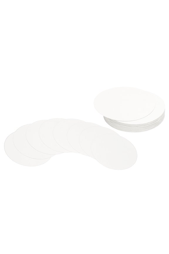 4inch Circle Card Stock, 36Pcs Round Shape Cutouts Paper, White