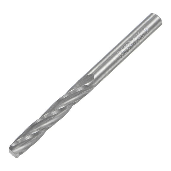 Uxcell 4mm C3/ K10 Tungsten Carbide 4 Spiral Flutes Lathe Machine Chucking Reamer