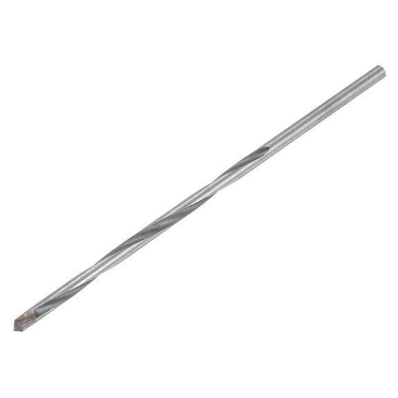 Uxcell 4mm Cutting Dia Round Straight Shank Cemented Carbide Twist Drill Bit, 120mm Length