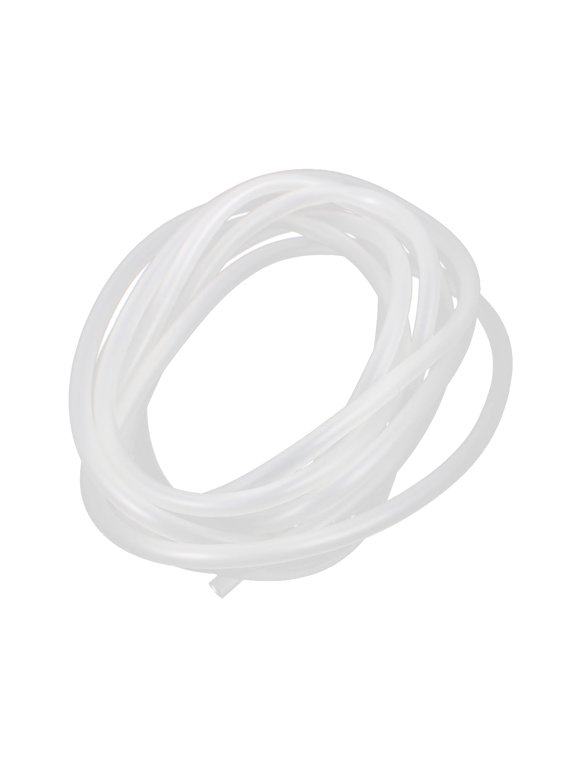 4mm Dia Aquarium Silicone Air Line Tubing Clear 2.5M for Fish Tank Air Pump
