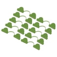 thumbnail image 1 of Uxcell 4mm Dia Plastic Greenhouse Film Fixing Clamps Plant Cover Clips Green 40 Pack, 1 of 5