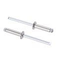 thumbnail image 1 of Uxcell 4mm Diameter 16mm  Length 304 Stainless Steel Blind Rivets 50 Pack, 1 of 4