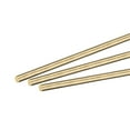 thumbnail image 1 of Uxcell 4mm Diameter 352mm Length Brass Solid Round Rod for DIY Craft 6 packs, 1 of 4