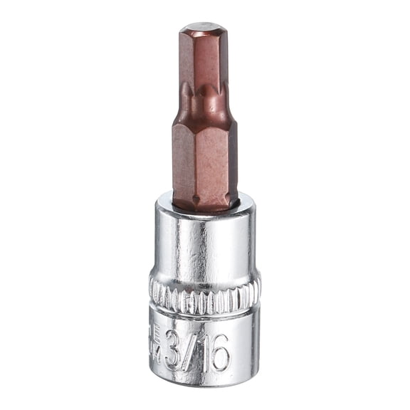 Uxcell 4mm Hex Bit Socket 1/4" Drive Extension Bit Ratchet Wrench Accessories 2 Pcs