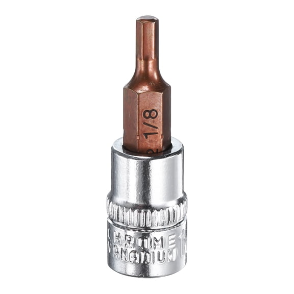 Uxcell 4mm Hex Bit Socket 1/4" Drive Extension Bit Ratchet Wrench Accessories