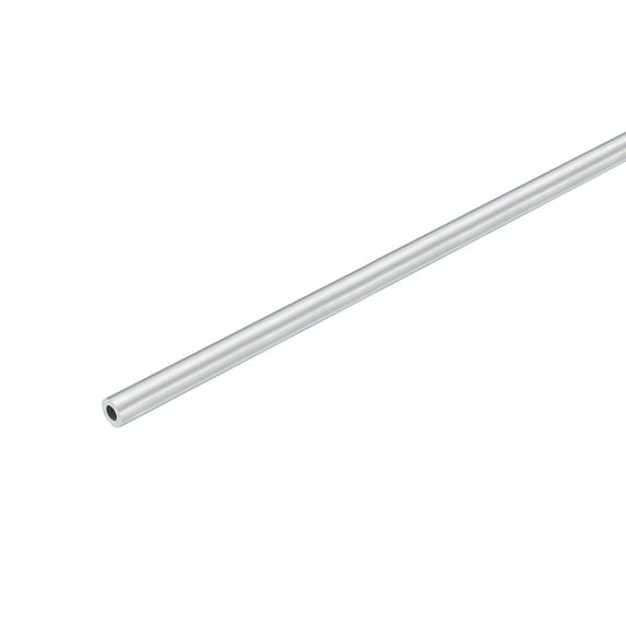 Uxcell 4mm OD 2mm Inner Dia 300mm Length 6063 Aluminum Round Tube