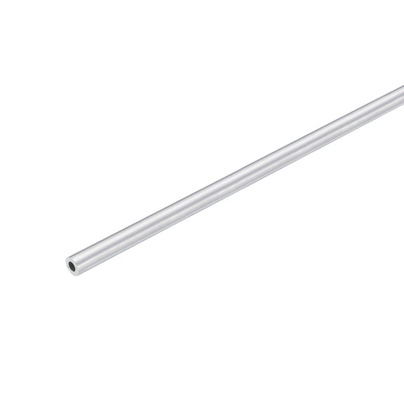 Uxcell 4mm OD 2mm Inner Dia 300mm Length 6063 Aluminum Round Tube