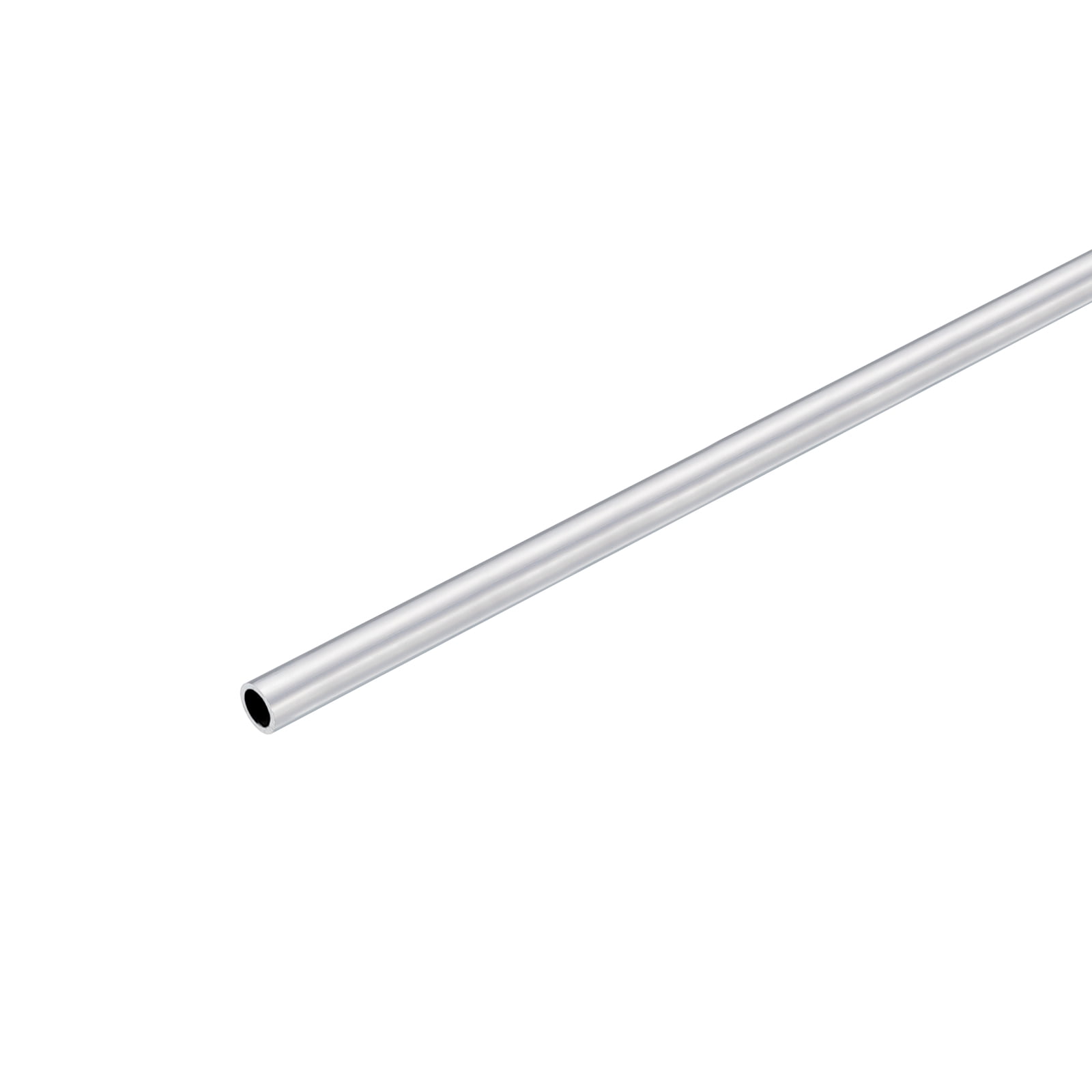 Uxcell 6063 Aluminum Round Tube - 300mm Length, 17mm OD, 8mm ID, Seamless Structural Tubing For DIY